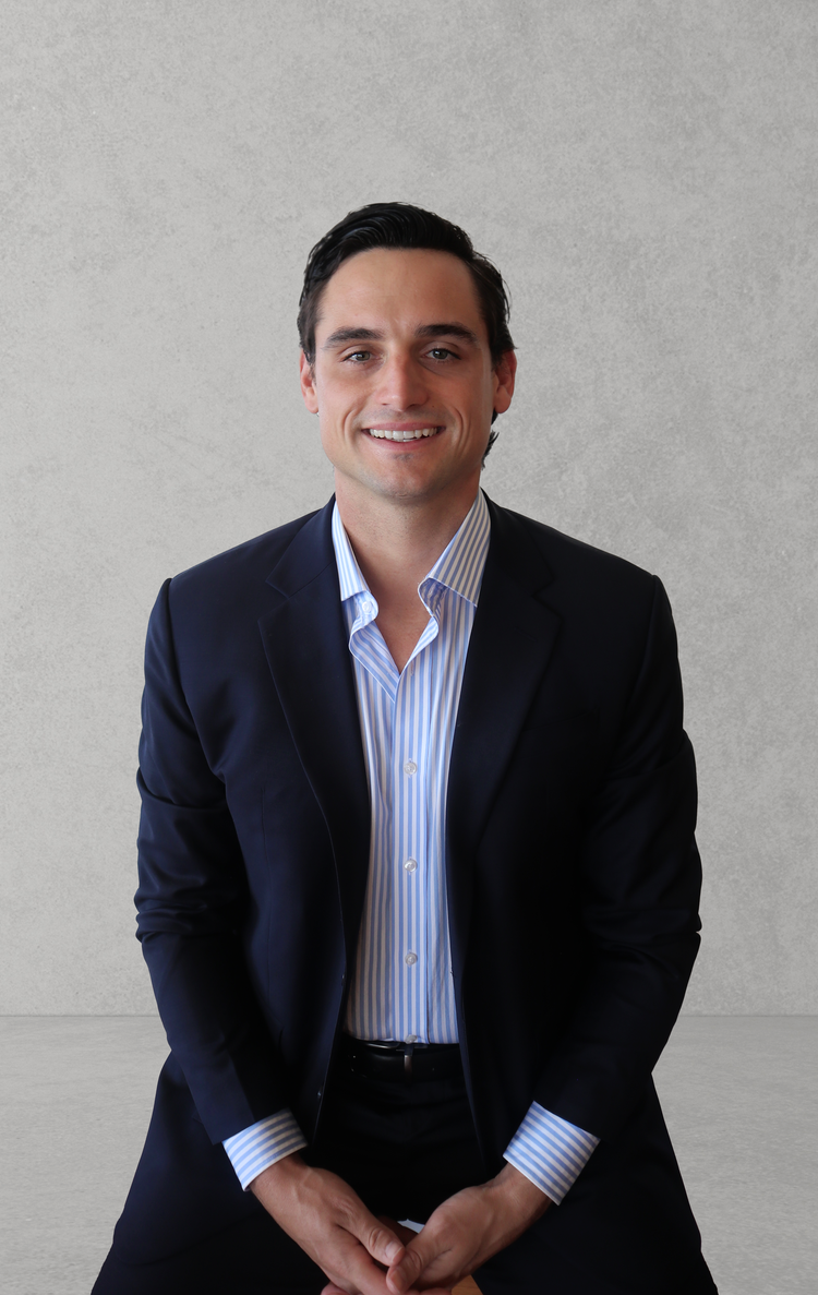 James White, founder and managing director of WhiteCorp, seated for a portrait
